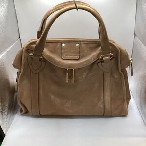MARC JACOBS WELLINGTON SANTCHEL BAG LARGE  STONE LEATH RET$1295 WHAT BARGAIN